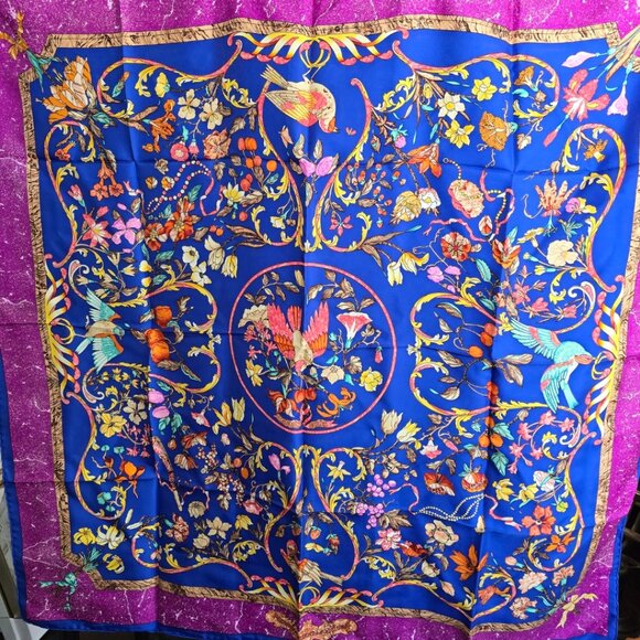 EUC Authentic Hermes Silk Scarf - Picture 1 of 6